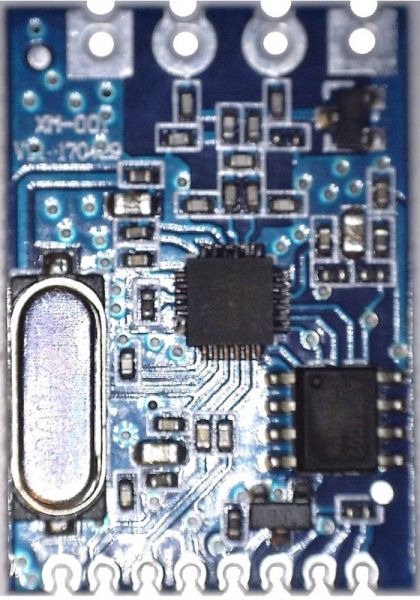 Platine (Empfänger) MES-12BT2 (XM-001 V1.1-170429) (864MHz)