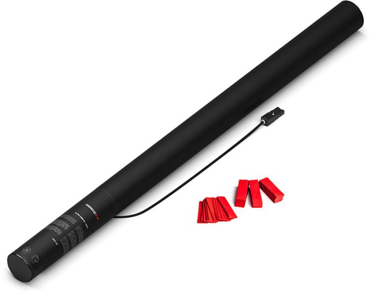 Magic FX Elektrische Konfettikanone PRO 80cm - Rot