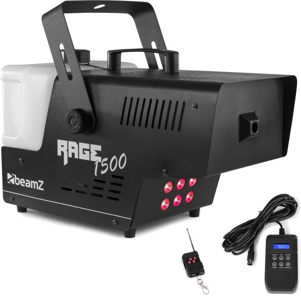 beamZ Rage 1500LED Nebelmaschine mit Timer Controller -B-Stock-