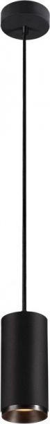 SLV NUMINOS® PD PHASE M, Indoor, luminaria de suspensión led negro/negro 2700 K 24°