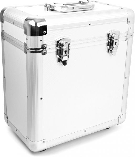 Power Dynamics RC80 12" Vinyl Plattenkoffer Silber