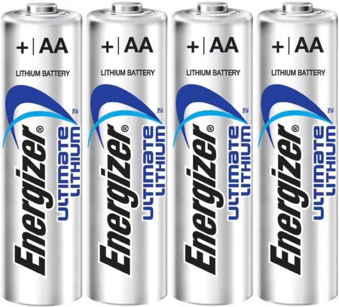 Energizer Ultimate Lithium Aa Batteries - 4pk Lithium Battery : Target