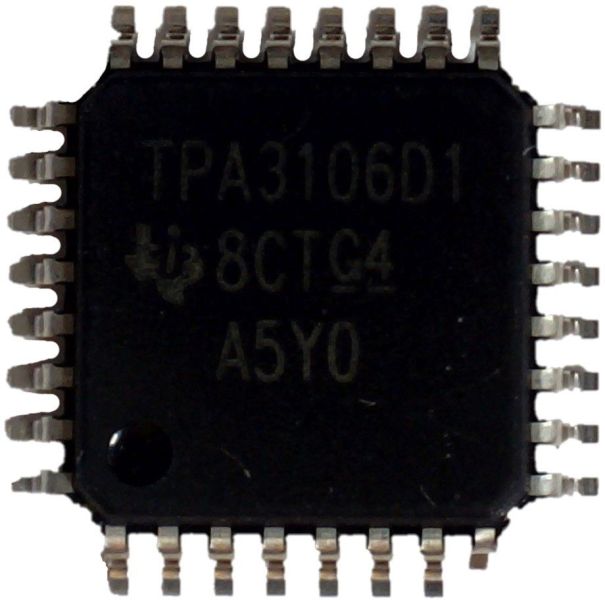 Ersatzteil CPU WAMS-08BT MK2 TPA3106D1VFPR 32-pin
