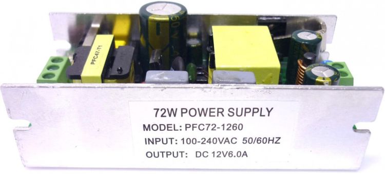 Platine (Netzteil) 12V/6A Z-PAR RGBW (PFC72-1260)