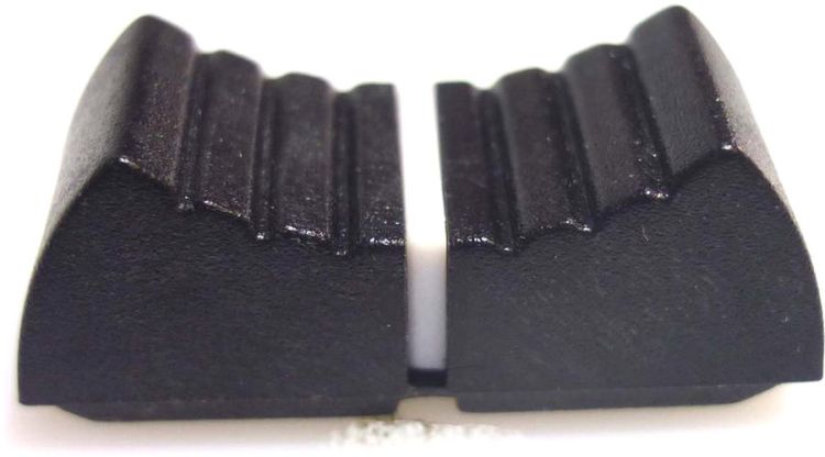 Faderknopf schwarz Markierung weiß LRS