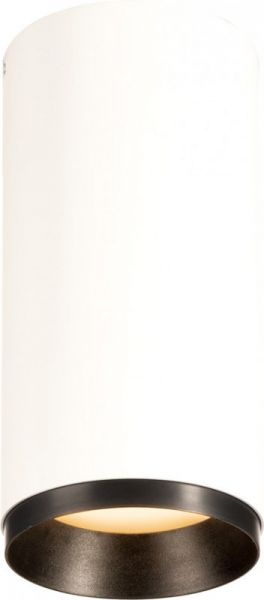 SLV NUMINOS® CL PHASE M, Indoor, luminaria de superficie de techo led blanco/negro 3000 K 60 °
