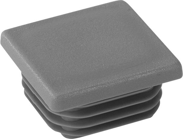 Riggatec Endkappe verkehrsgrau für 40 x 40 x 3-5 mm Rohr Vierkant