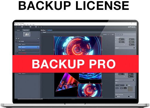 Arkaos MediaMaster Pro 6 Lizenz für Videosteuerungssoftware-Backup