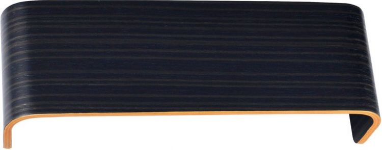 SLV MANA, Leuchtenschirm, Holz, grau/braun, L/H/T 29/9,5/7 cm