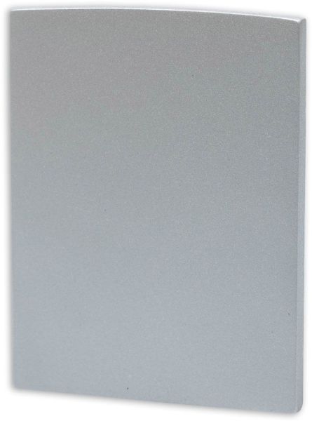 ISOLED Endkappe EC115 silber für LAMP40, 2 Stück, mit Lichtfalle