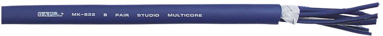 DAP MK-822 8 polig Studio Multicorekabel