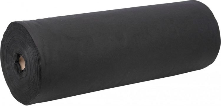 Showtec Deko-Molton, black, roll, 60cm - 60m x 60cm