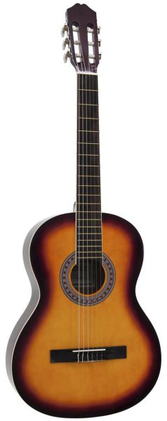 DIMAVERY AC-303 Klassikgitarre, sunburst