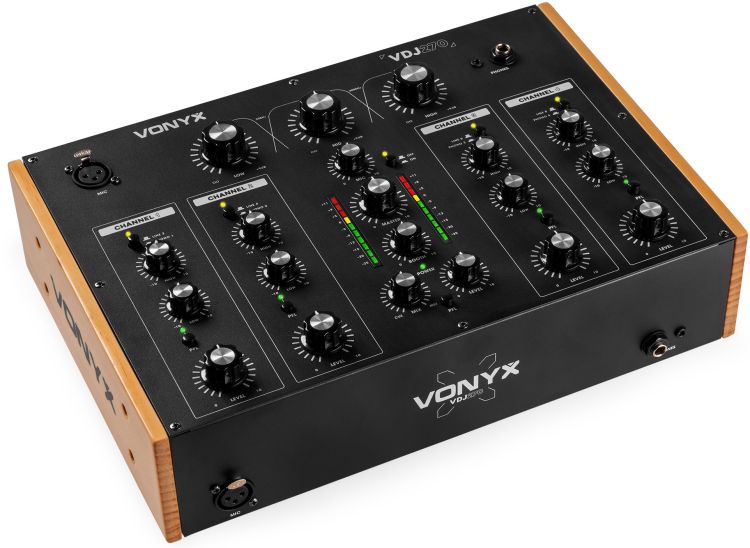 Vonyx VDJ270 4-Kanal-DJ-Rotary-Mixer