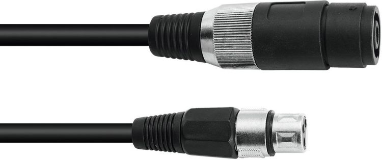 OMNITRONIC Adapterkabel Speaker(F)/XLR(F) 1m sw