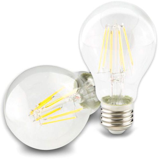 ISOLED Ampoule LED E27, 5W, transparent, blanc chaud, gradable - à