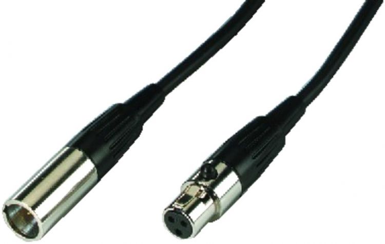 MONACOR MCM-500/SW Mini-Xlr-Verl.