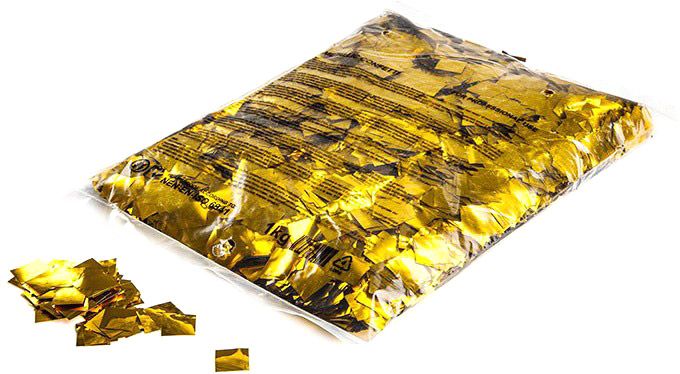 Magic FX Metallic Konfetti Quadrate 17x17mm - Gold 1kg