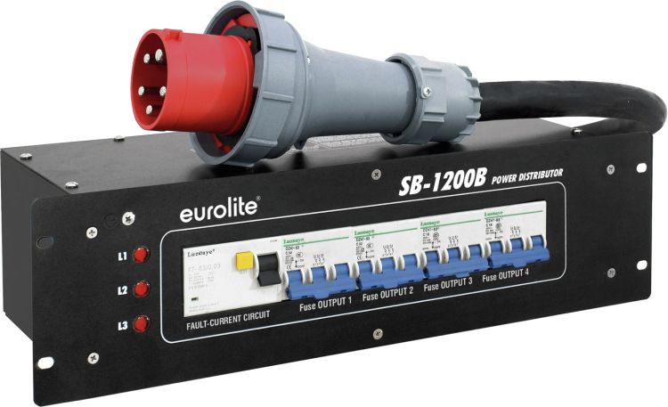 EUROLITE SB-1200B Stromverteiler