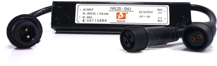 Netzteil 5V/5A LSD 10cm klein