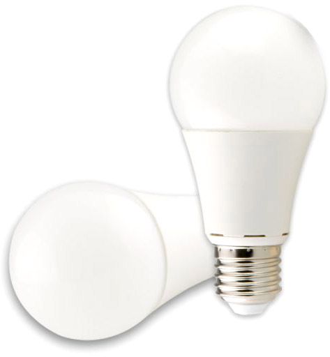 ISOLED E27 LED 9W G60, 270°, weiß, warmweiß