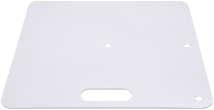 Baseplate 600(l) x 600(w)mm - 14Kg, White (powder coated)