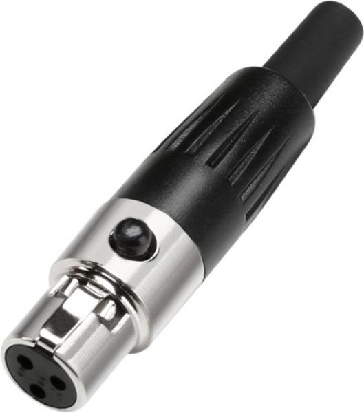 Adam Hall Connectors 7919 Mini XLR-Kabel-Steckverbinder, 3-Pol female