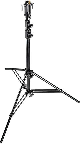 Manfrotto - 007BSU - Stativ Senior Chrome Schwarz