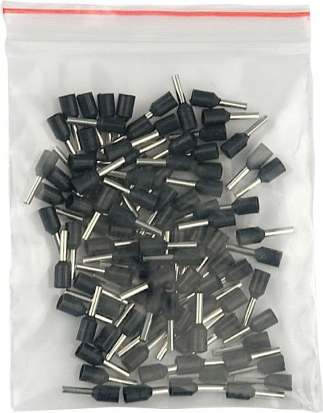 Showtec Terminal  1,5 mm2, 8 mm Black 1000 pieces