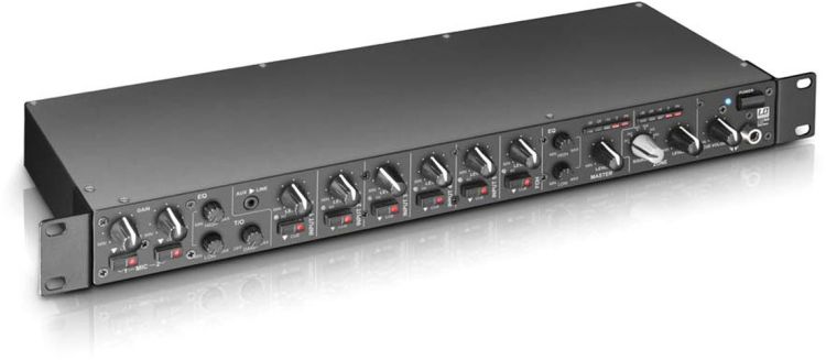 LD Systems ZONE 622 19" 2-Zonen Mixer 1HE
