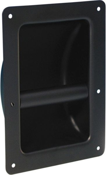 Adam Hall Hardware 3402 Schalengriff Stahl schwarz, 1 Paar