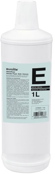 EUROLITE Smoke Fluid -E2D- Extrem Nebelfluid 1l