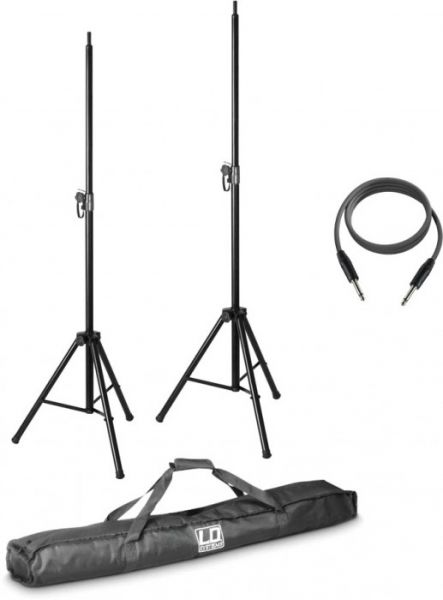 LD Systems STINGER MIX 6 G2 SET 2 2 x Lautsprecher Stativ mit Transporttas