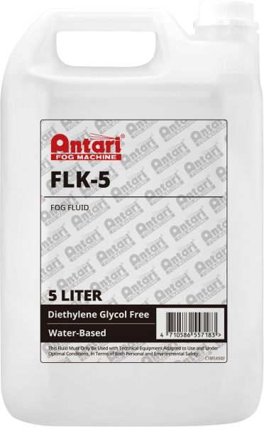 ANTARI FLK-5 Nebelflüssigkeit 5 Liter – hohe Dichte
