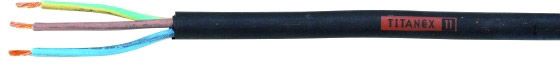 TITANEX Gummikabel H07RN-F 3x2,5mm² Preis pro lfm.
