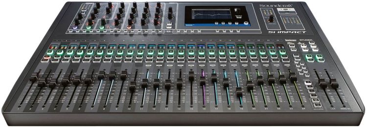 Soundcraft Si Impact - Digitaler Mixer mit Recording-Interface und iPad Steuerung