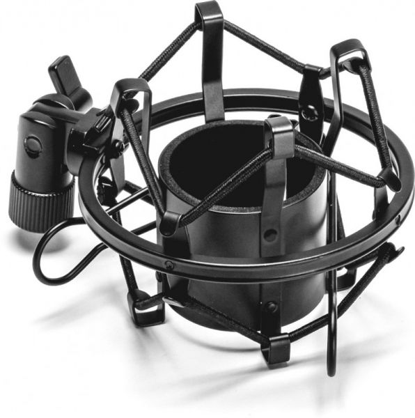 Adam Hall Stands DSM 45 B - Soporte de araña para Micrófono 45 x 49 mm negro