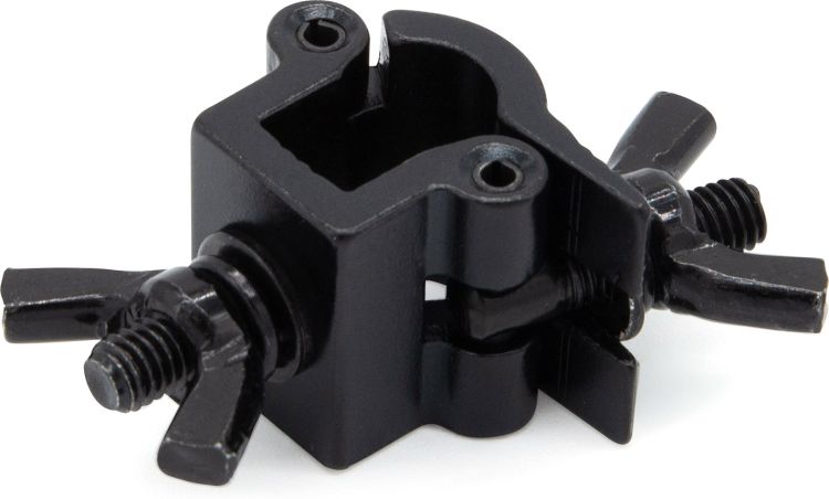 Riggatec Halbschelle - Halfcoupler klein schwarz bis 10 kg (10 mm)