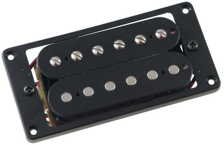DIMAVERY Humbucker ohne Kappe, mit Rahmen