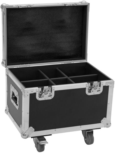 ROADINGER Flightcase 4x LED TMH-13/17/S30/W36