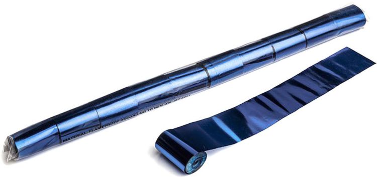 Magic FX Metallic Stadium Streamer 20m x 5cm - Blau
