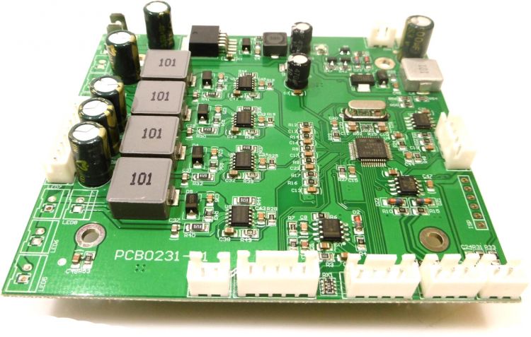 Platine (Steuerung) LED PAR-64 COB RGBW 120W Zoom (PCB0231-V1)