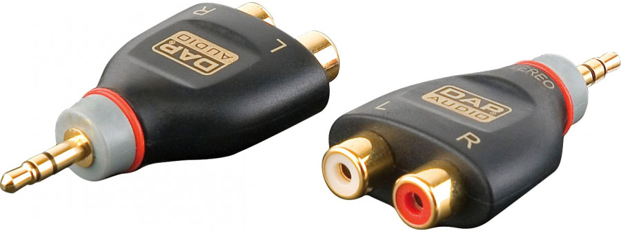 DAP Audio XGA02 Adapter mini Klinke female auf mini Klinke female stereo 