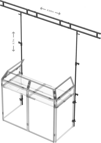Vonyx DB3L Lichtbrücke für DB3 DJ-Tisch