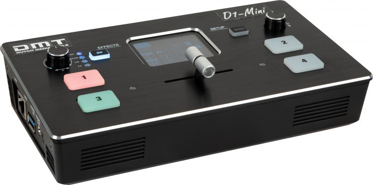 DMT D1 Mini Video Switcher Video-Umschalter mit 4 Eingängen
