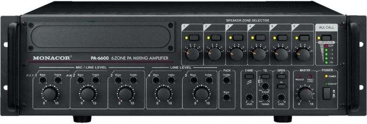 MONACOR PA-6600 ELA-Verstärker