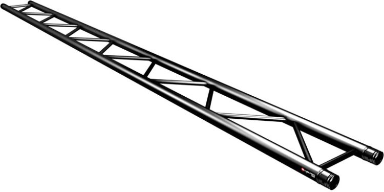 Naxpro-Truss FD 32 Strecke 350 cm RAL9005 - Schwarz - Seidenmatt -B-Stock-