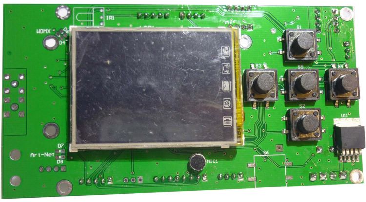 Platine (Display) DMB-150 (PCB DISP004D)