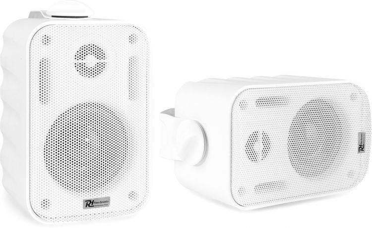 Power Dynamics BGO30 Lautsprecherset für den Innen-/Außenbereich 3" 60W Weiß