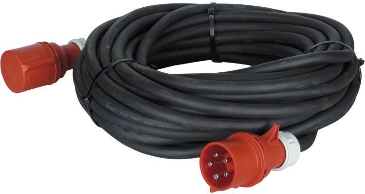Showtec Extension Cable, 32A 415V, 5 x 6,0 mm2  25 m